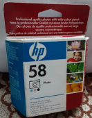 Genuine HP 58 Photo Colour Ink Cartridge C6658a Hp58