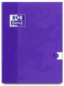 Libreta Oxford Grapa Din A4 Pauta Lila