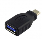 Adaptador Aisens A108-0323/ USB Macho - USB Hembra