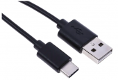 Cable USB 2.0 RS PRO, con A. USB C Macho, con B. USB A Macho, long. 1m, color Negro