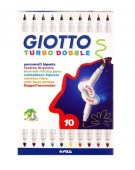 GIOTTO 10 ROTULADORES TURBO DOBBLE PUNTA