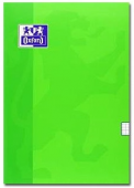 Libreta Oxford Grapa Din A4 Pauta Verde