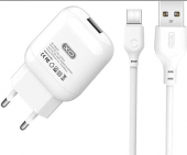 Pack Cargador Corriente L37 2.1A + Cable Tipo C XO