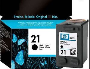 CARTUCHO HP 21 NEGRO  DE TINTA ORIGINAL C9351AE