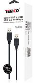 Cable USB Macho a Macho 1.5m TC-X11