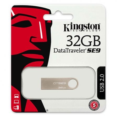 PENDRIVE KINGSTON DATATRAVELLER SE9 32GB  2.0