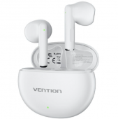 Vention True Wireless Bluetooth Earbuds blanco