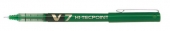 Pilot Boligrafo de tinta liquida V7 HI-Tecpoint Rollerball - Punta fina de aguja 0.7mm - Trazo 0.5mm - Color Verde