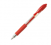 Bolígrafo Pilot G-2 , punta fina de 0,7 mm, Rojo