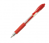 Bolgrafo Pilot G-2 , punta fina de 0,7 mm, Rojo