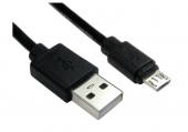 Cable USB 2.0 RS PRO, con A. USB A Macho, con B. Micro USB B Macho, long. 5m, color Negro OK-CUSB202