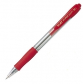 Bol�grafo de Tinta de Aceite Retr�ctil Pilot Super Grip M/Rojo