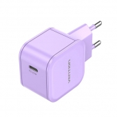 Vention   1-Port   USB-C   Wall   Charger   20W   EU-Plug