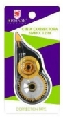 CINTA CORRECTORA BISMARK DE 5MM X 12 M AMARILLO