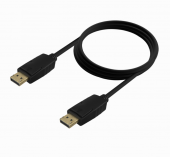 A124-0739 ? Cable DISPLAYPORT V1.2 CCS 4K@60Hz, DP/M-DP/M, Negro, 1.5M Aisens