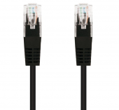 Cable de Red RJ45 UTP Nanocable 10.20.0110-BK Cat.5e/ 10m/ Negro