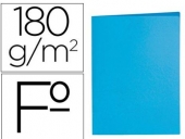 Subcarpeta Cartulina Gio Folio Pocket Azul Con Bolsa Y Solapa